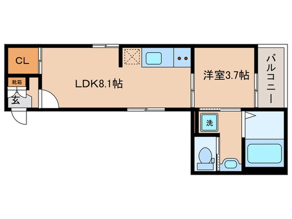 Azul PremioⅡの物件間取画像